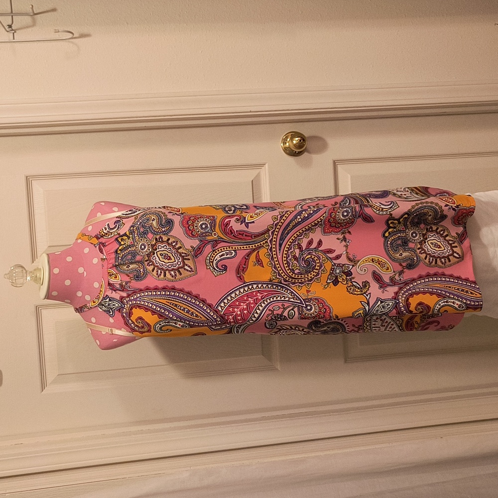 Paisley (L) Halter Dress